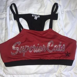 rebel athletics superior cat cheer practice wear